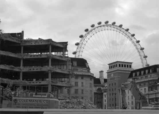 Westminster Bridge Plaza Demolition Site